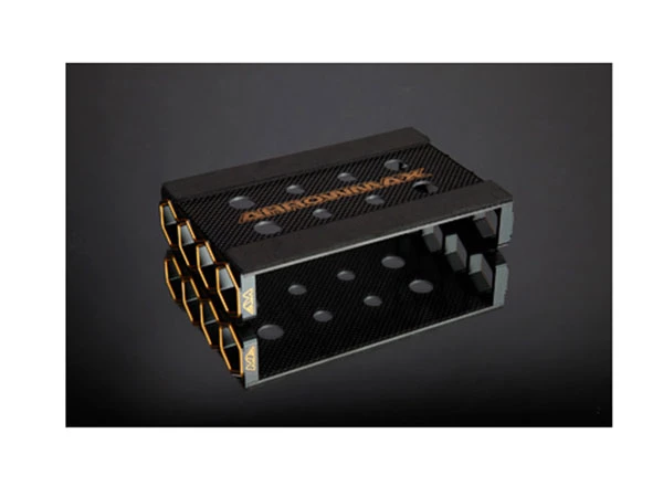 Arrowmax Car Stand - 1/12 And F1 Cars Black/ Gold 3 Arrowmax Car Stand - 1/12 And F1 Cars Black/ Gold