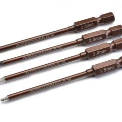 Arrowmax Power Tool Tip Cased Set 4 Pcs; 1.5-2.0-2.5-3.0mm