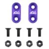 Arrowmax 1/10 OnRoad Alloy Wing Mounts Purple -Arrowmax Sales Store scham030103